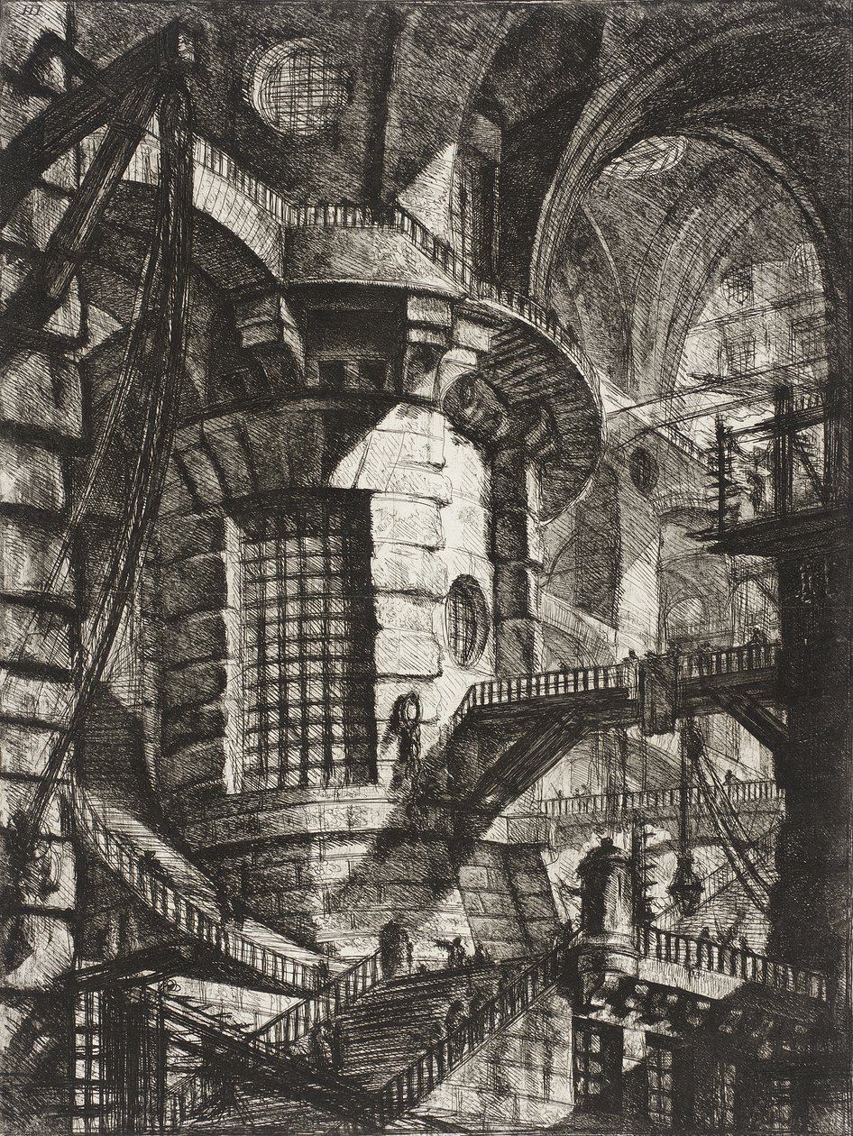 The Round Tower by Giovanni Battista Piranesi