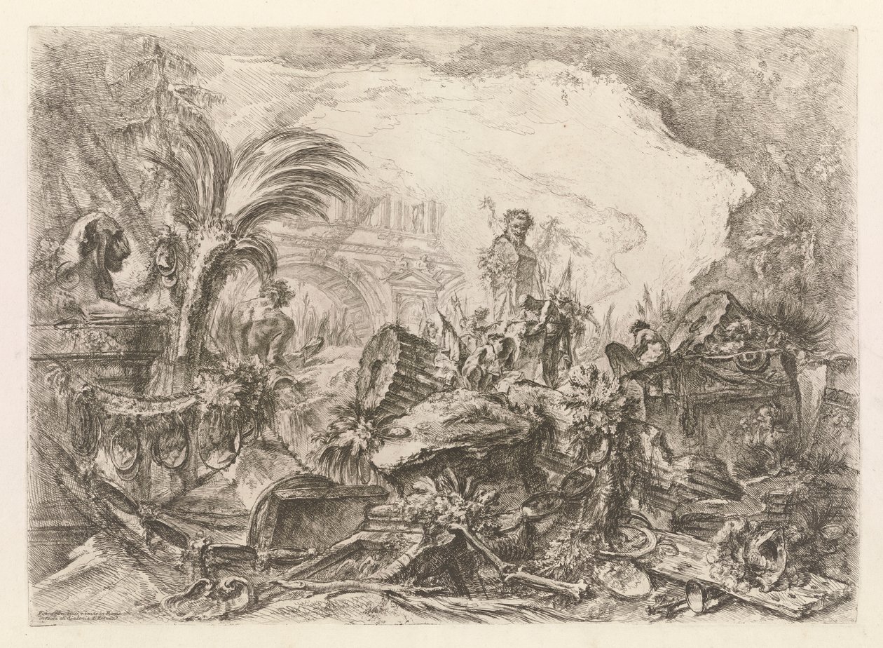 The Triumphal Arch, from Grotesques by Giovanni Battista Piranesi