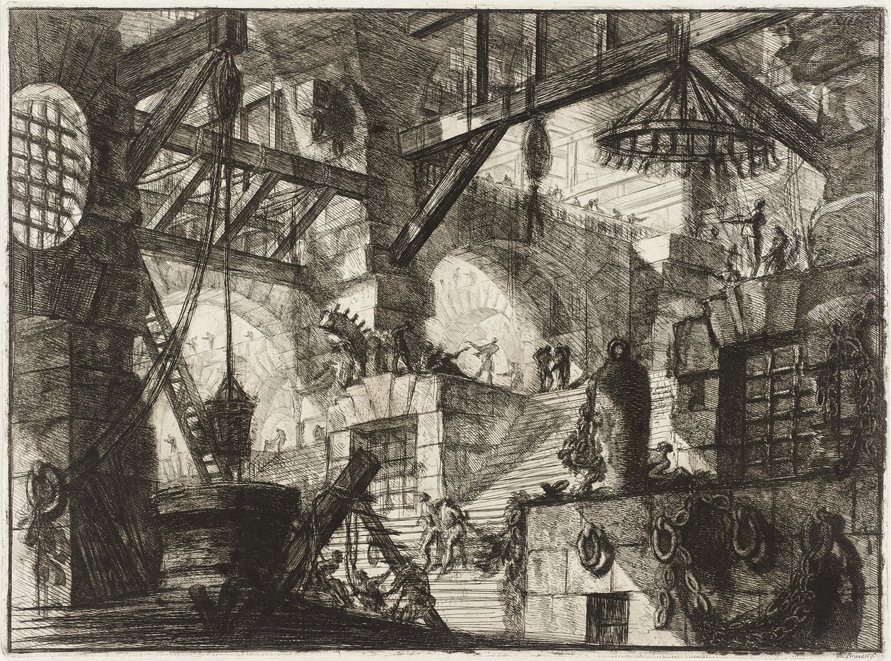 The Well by Giovanni Battista Piranesi
