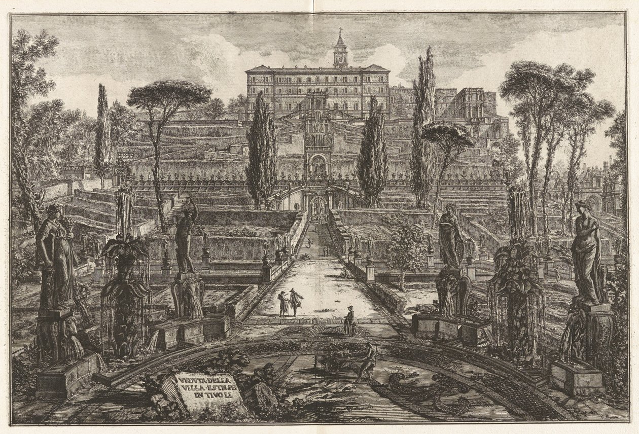 View of the Villa d
