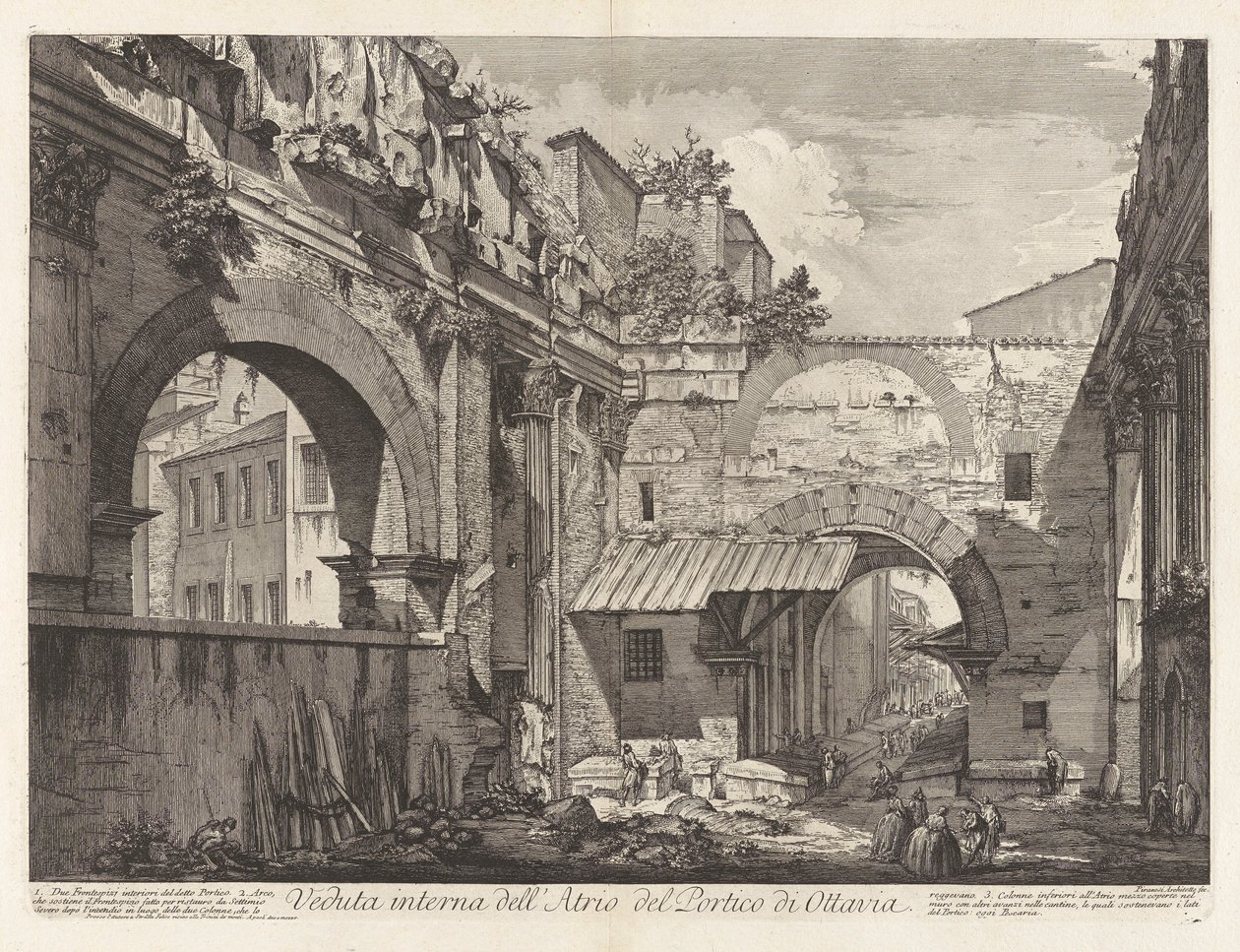 Interior View by Giovanni-Battista Piranesi
