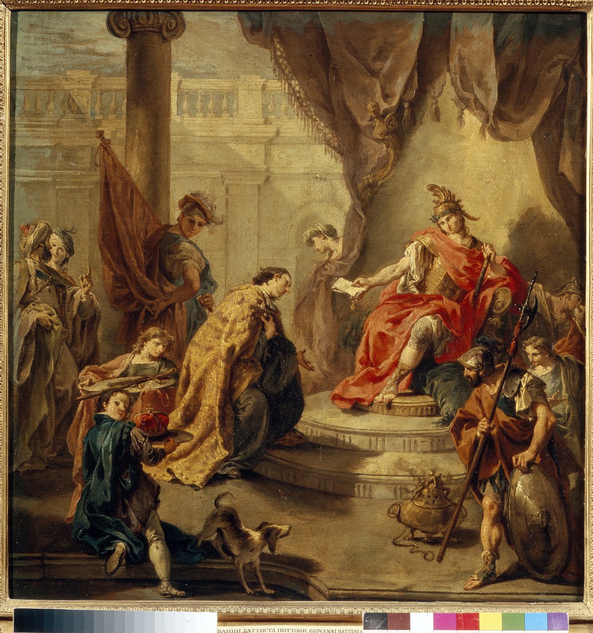 Emperor Honorius Making Constantius His Co-Regent