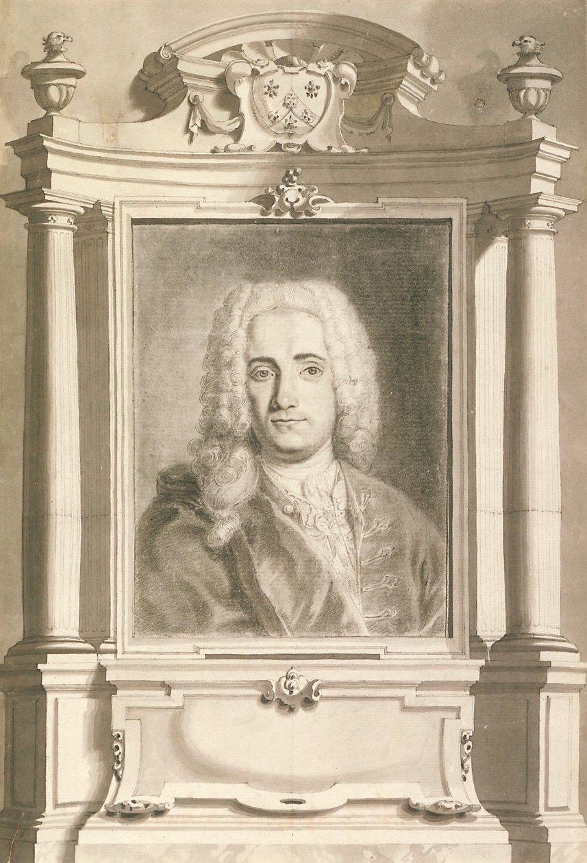 Self Portrait by Giovanni Battista Pittoni