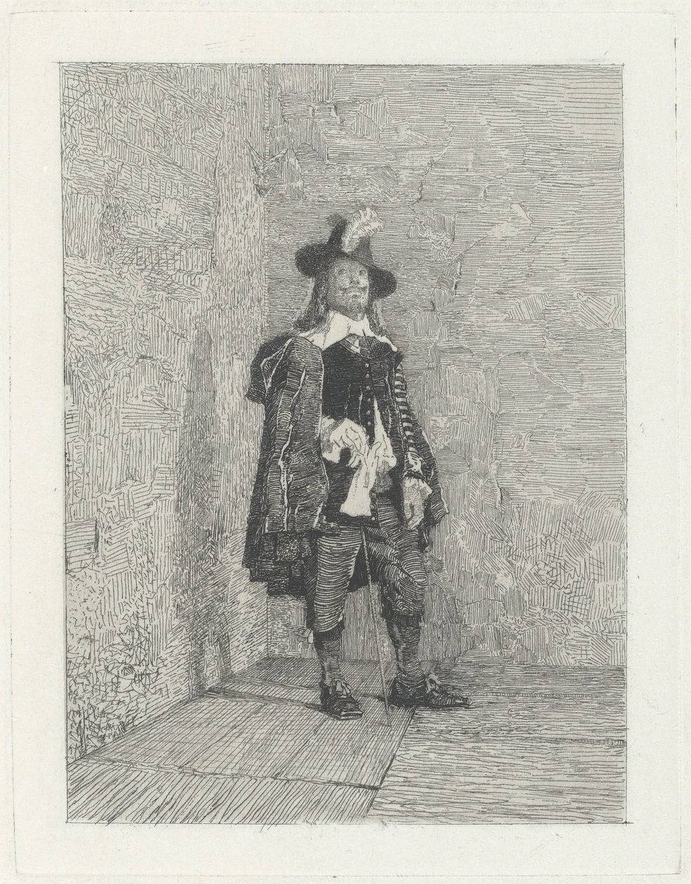 The Lookout (The Gentleman) by Giovanni Battista Quadrone