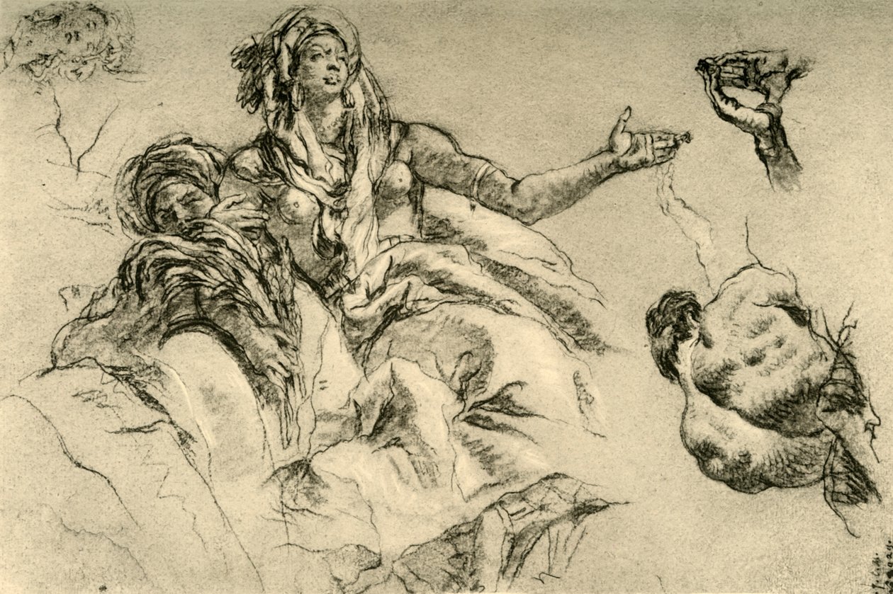 Africa by Giovanni-Battista Tiepolo