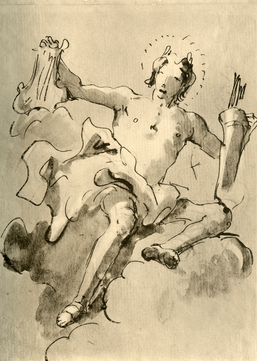 Apollo by Giovanni Battista Tiepolo