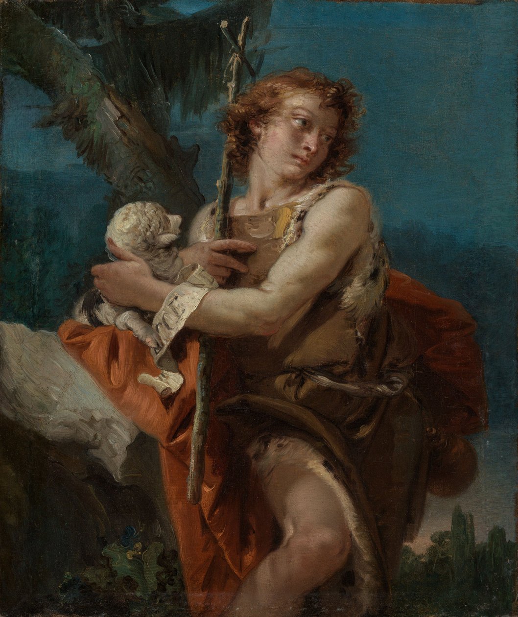 John the Baptist by Giovanni Battista Tiepolo