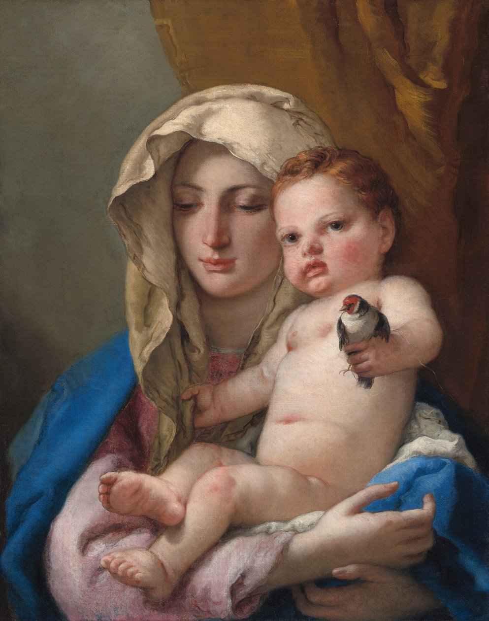 Madonna of the Goldfinch by Giovanni Battista Tiepolo