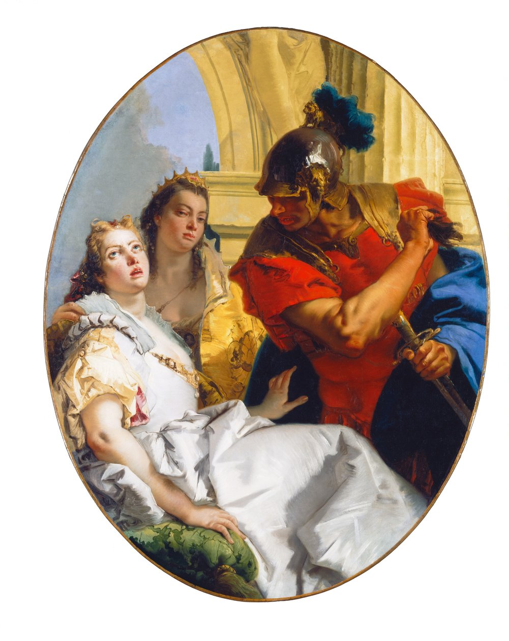 Scene from Ancient History by Giovanni-Battista Tiepolo