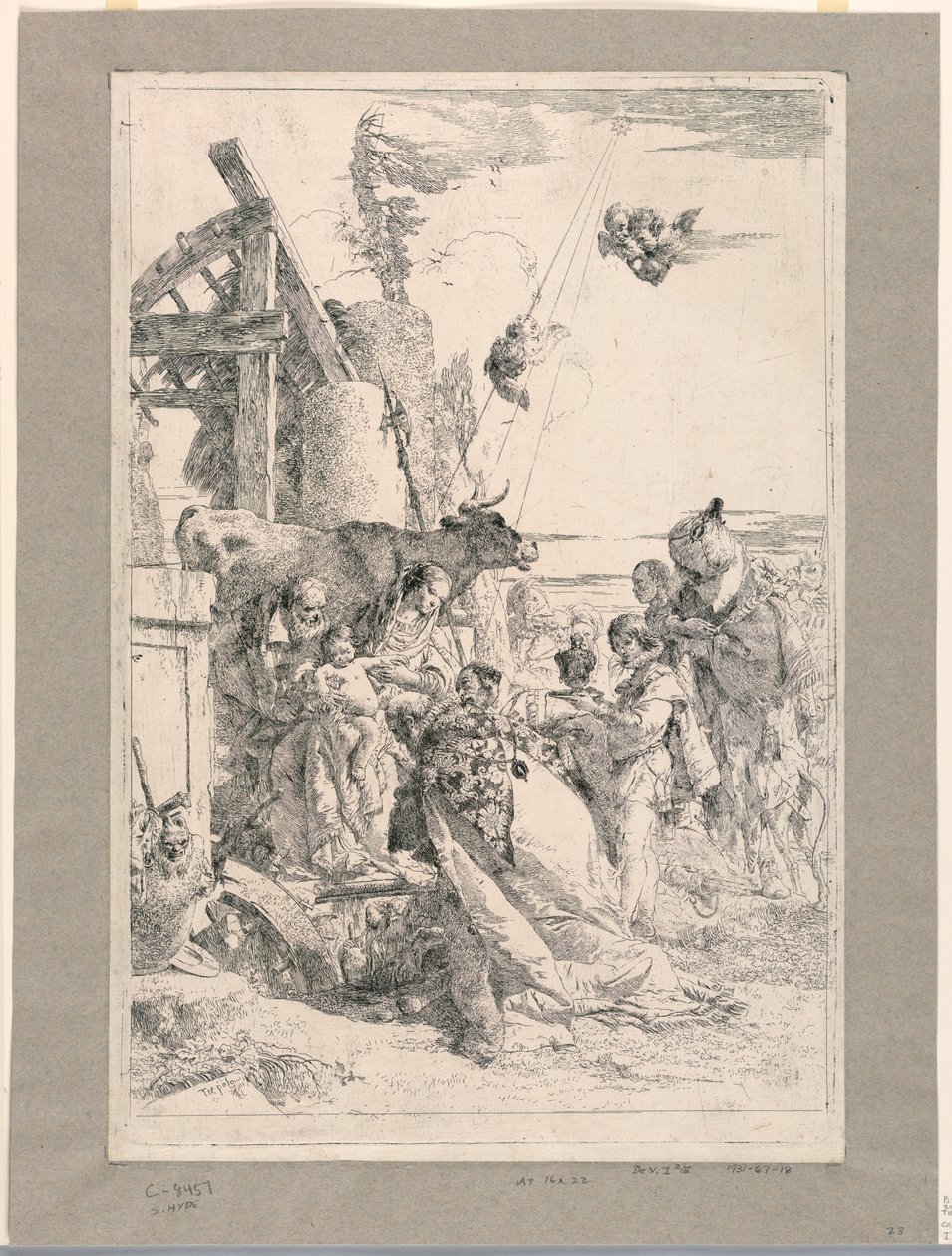 The Adoration of the Kings by Giovanni-Battista Tiepolo