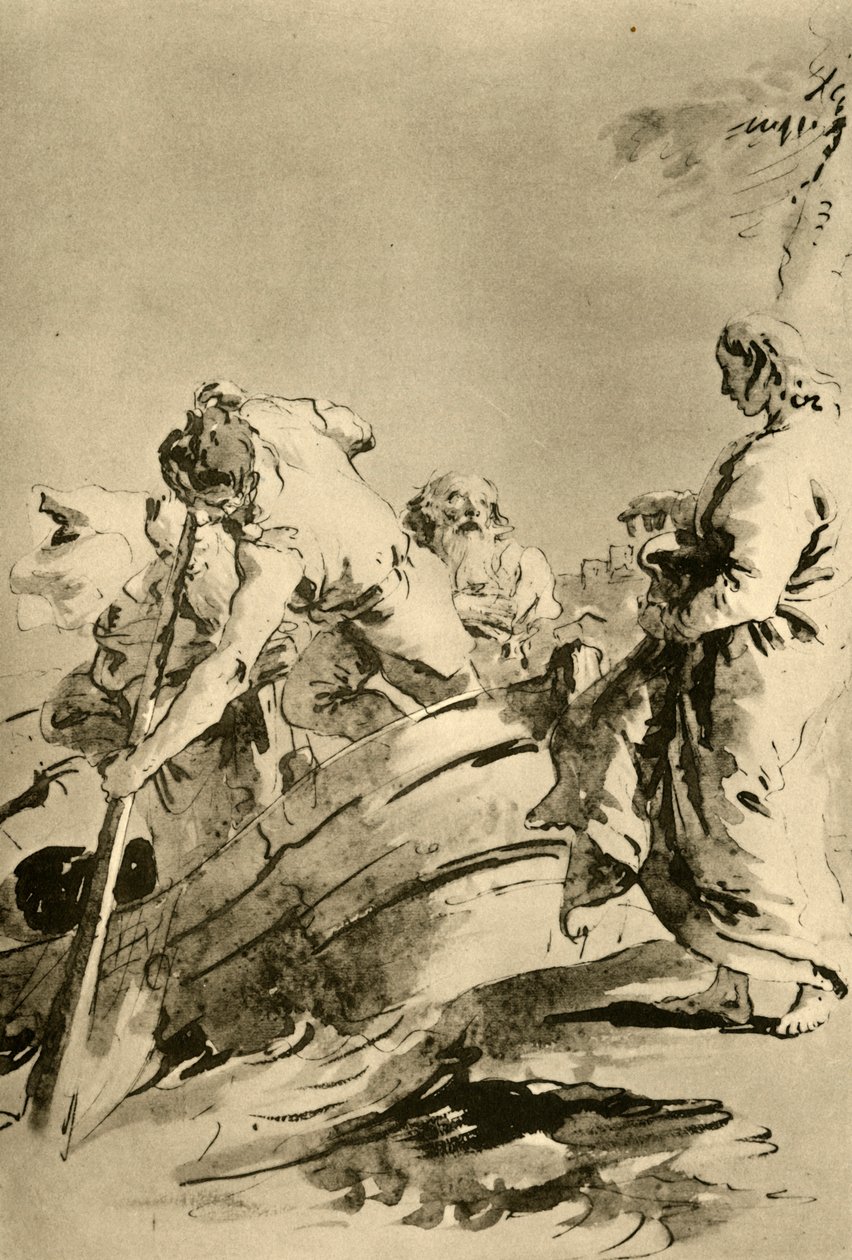 The Call to Peter by Giovanni-Battista Tiepolo