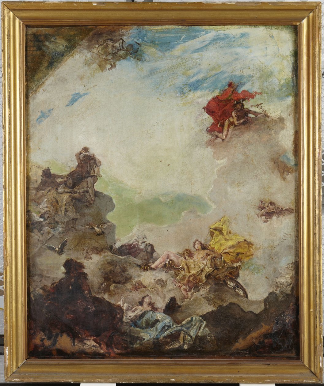 The Car of Venus by Giovanni Battista Tiepolo