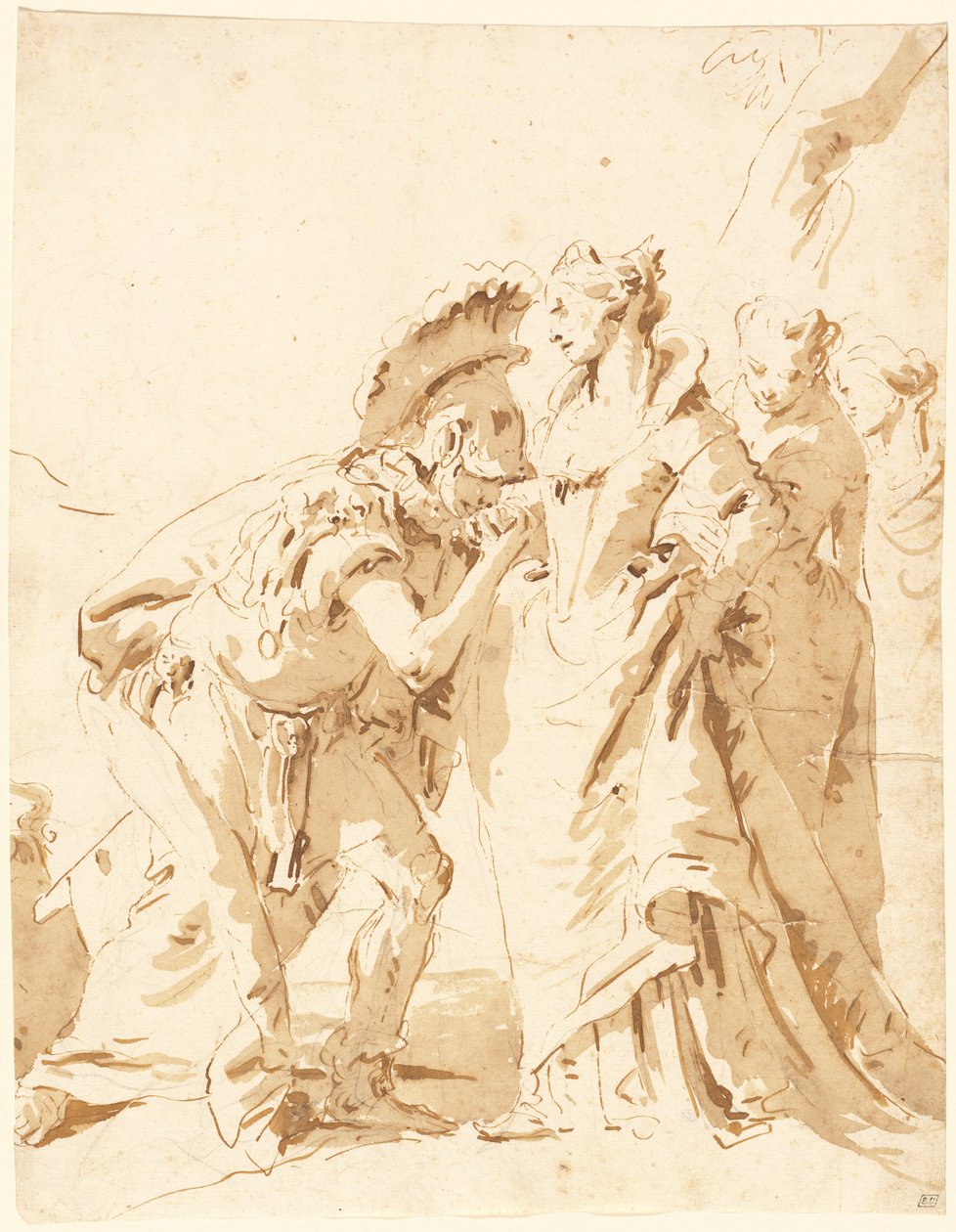 The Meeting of Antony and Cleopatra by Giovanni-Battista Tiepolo