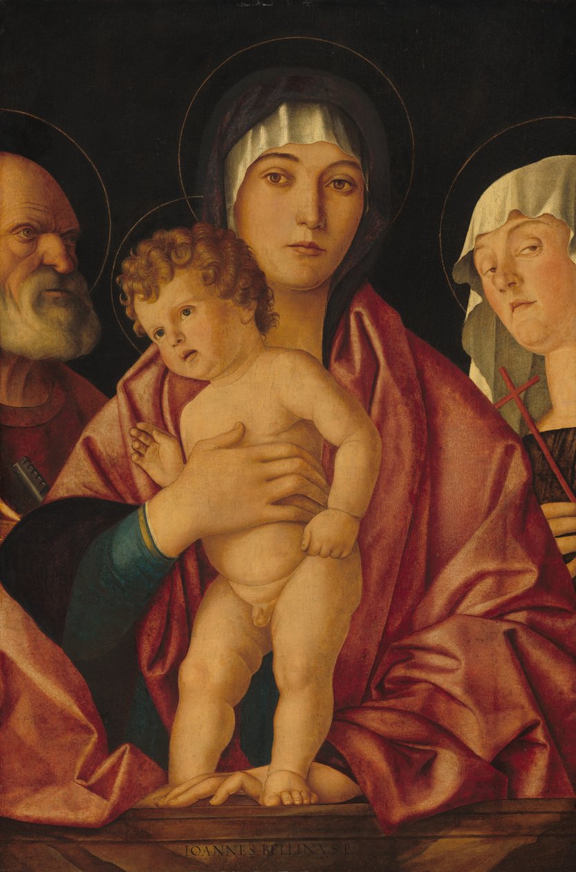Madonna and Child with Saints by Giovanni Bellini
