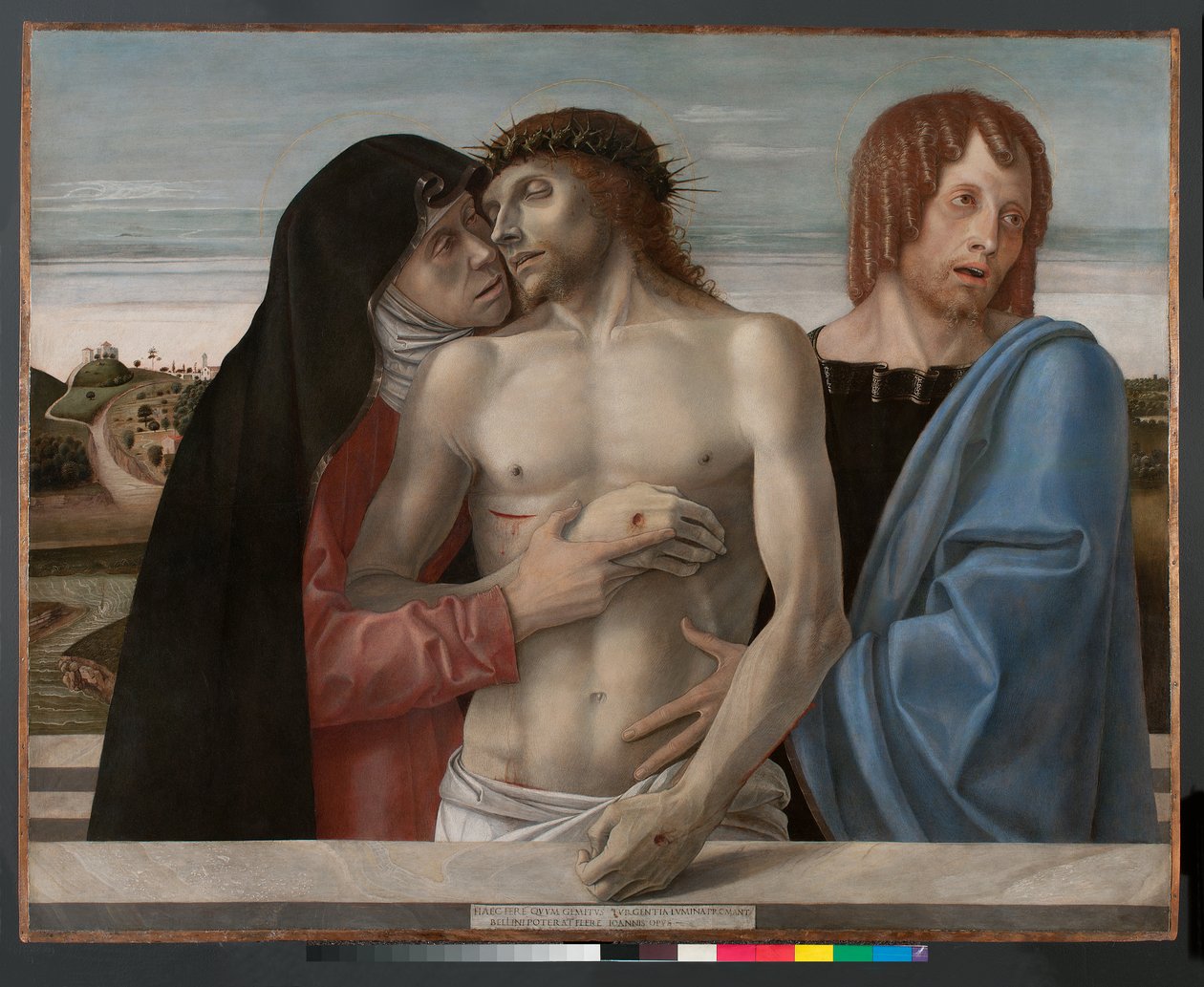 Pieta by Giovanni Bellini: Premium art reproduction
