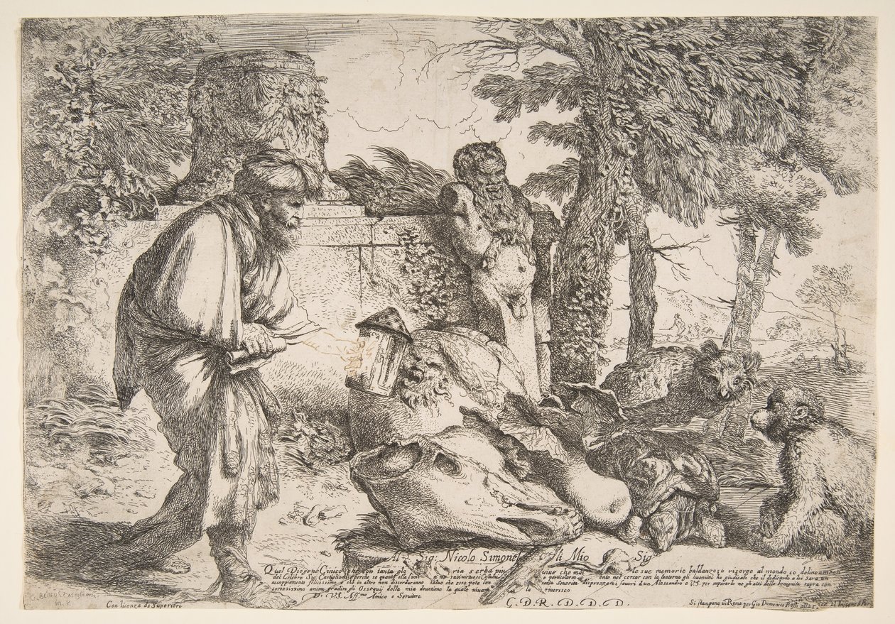 Diogenes Searching for an Honest Man, ca. 1645-47 by Giovanni Benedetto Castiglione