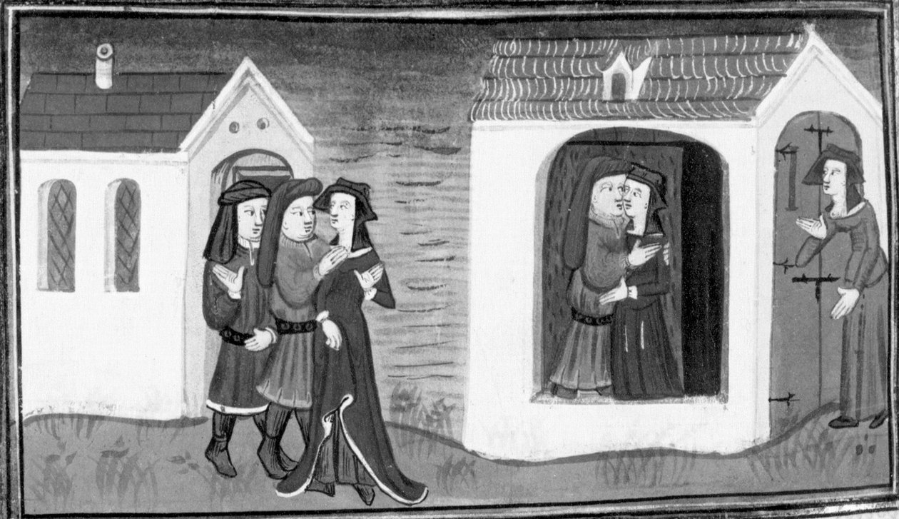Decameron, Calandrino courts Niccolosa; Calandrino
