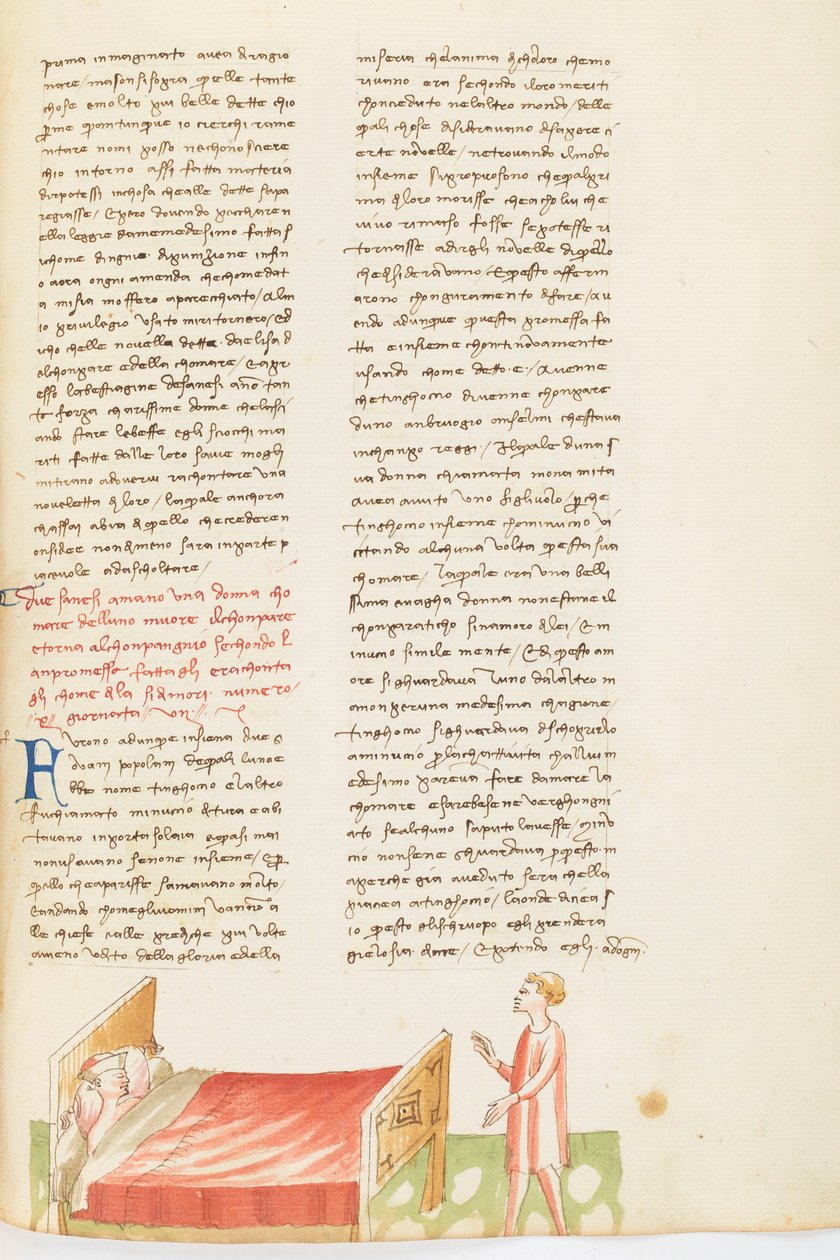 Decameron, The Merry Wives - Vision of Meuccio di Tura, Seventh Day, Tale 10. by Giovanni Boccaccio