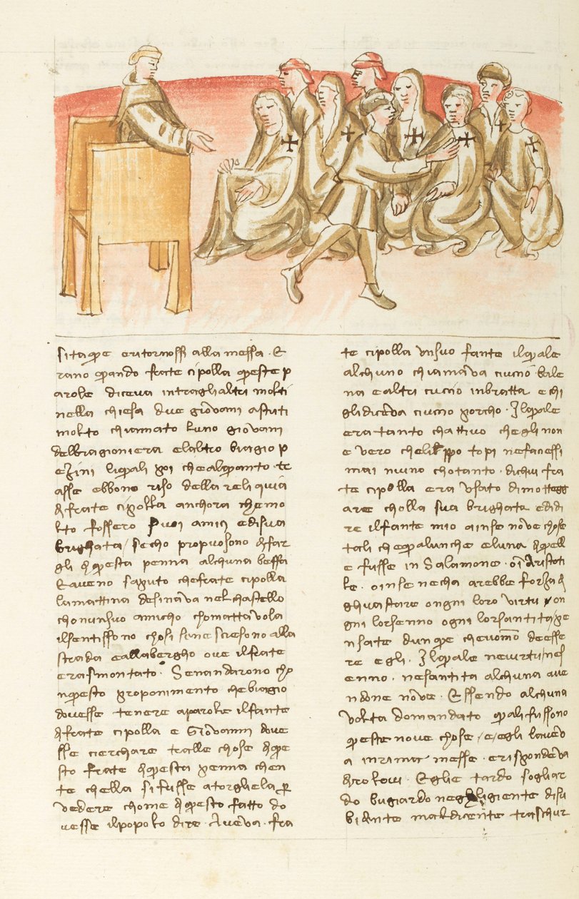 Decameron, The Eloquence of Brother Ciboule: Cipolla Deceiving the Faithful, Sixth Day, Tale 10. by Giovanni Boccaccio