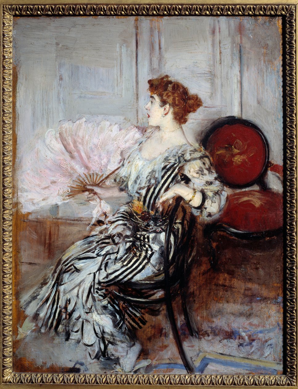Portrait of Madame Torri, Dancer at the Opera by Giovanni Boldini