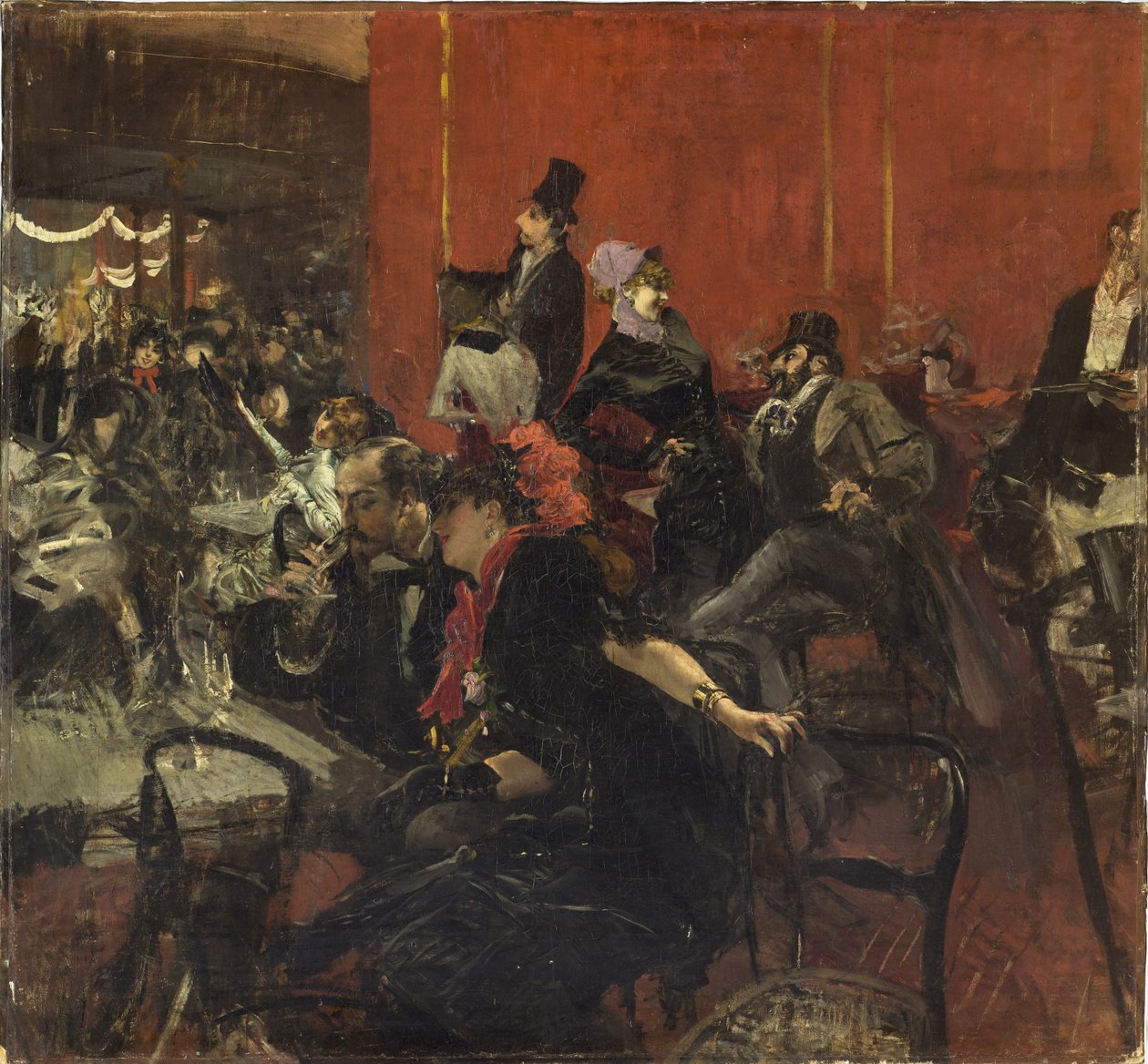 Festive Scene by Giovanni Boldini