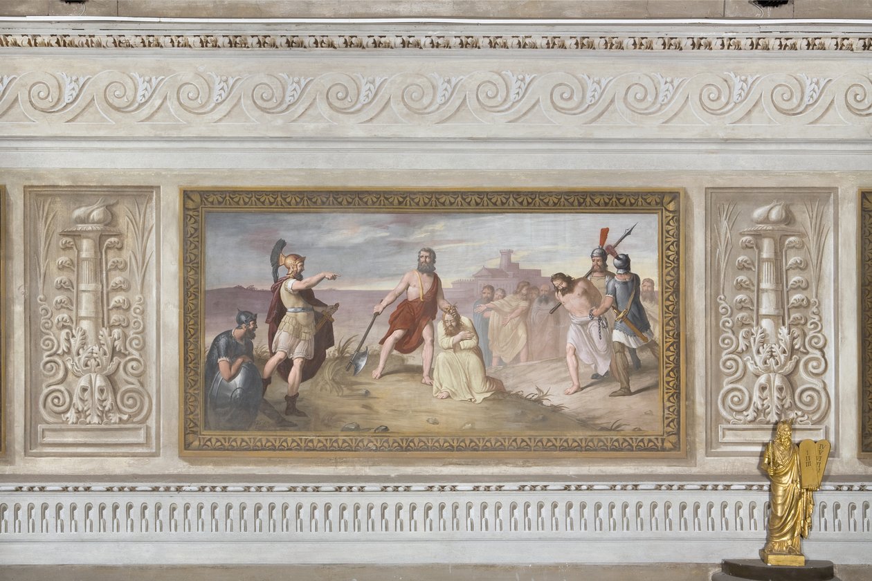 The Martyrdom of Saint Mathew, from Stories of Christ by Giovanni Chiarini