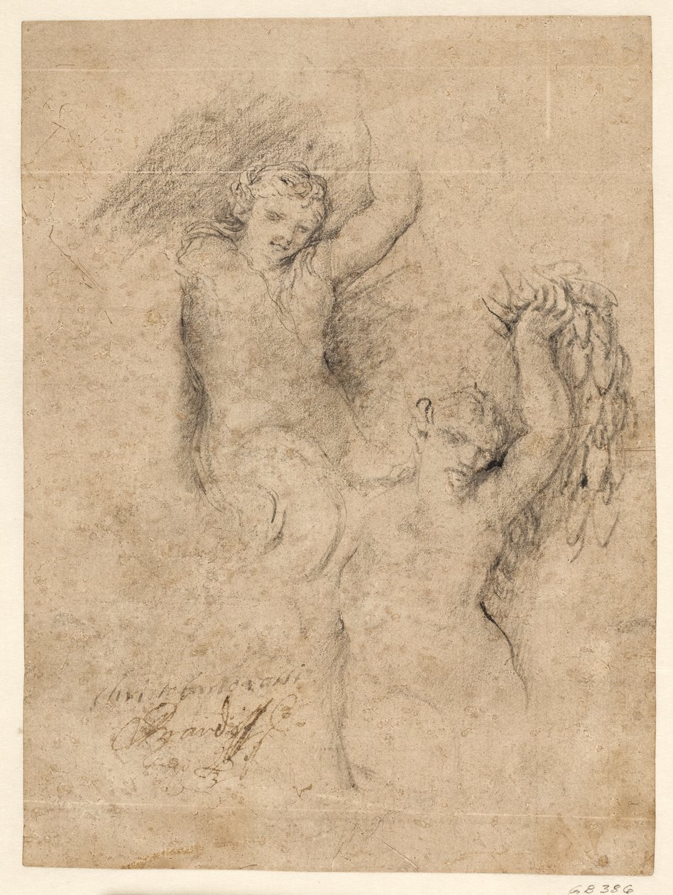 A Nereid and a Satyr by Giovanni Coli
