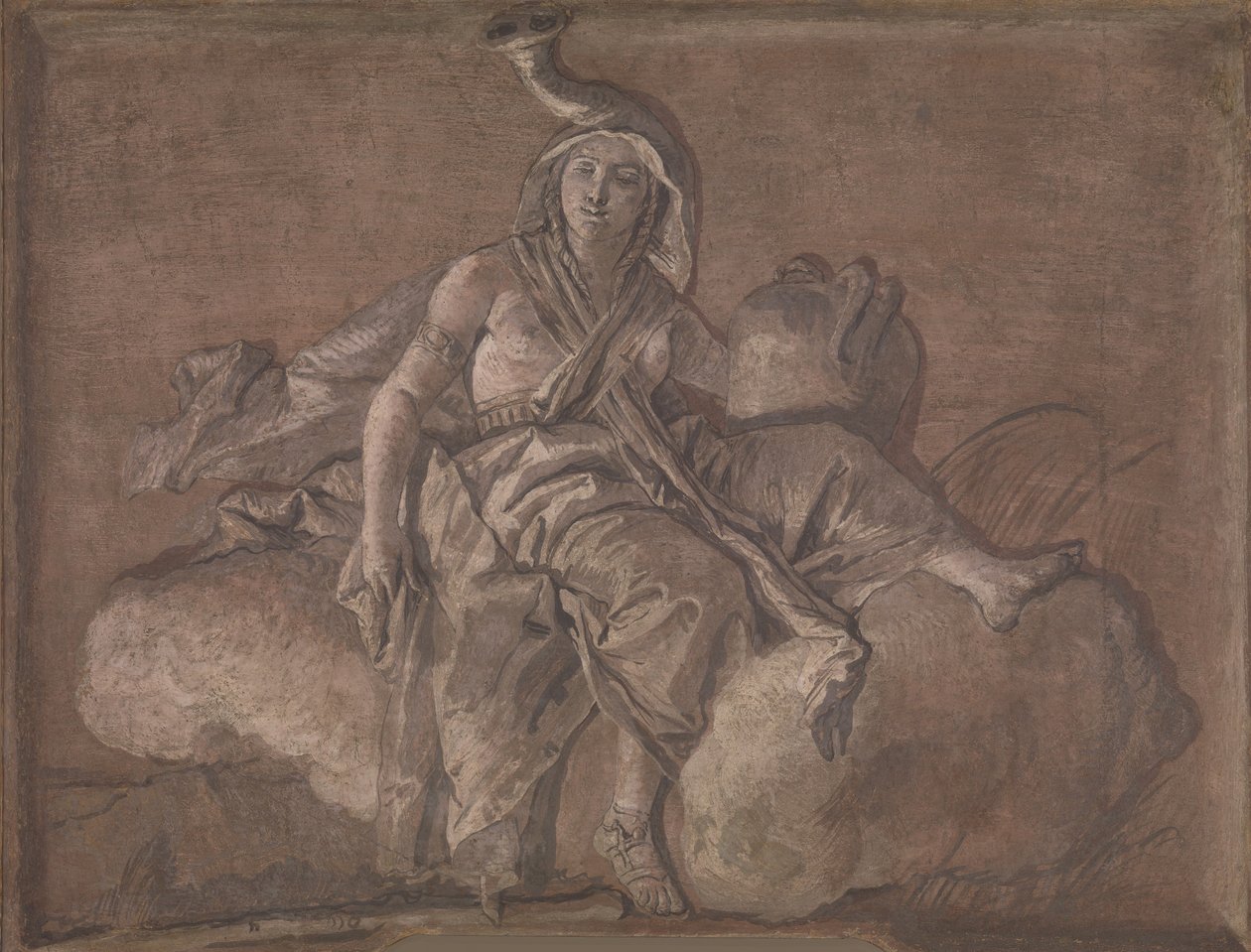 Africa by Giovanni Domenico Tiepolo