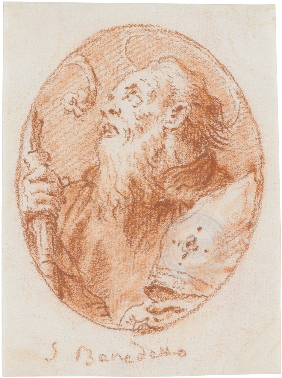 Saint Benedict by Giovanni Domenico Tiepolo