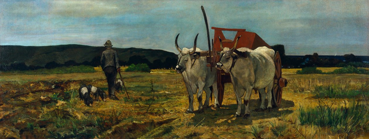 Maremma Tuscany by Giovanni Fattori