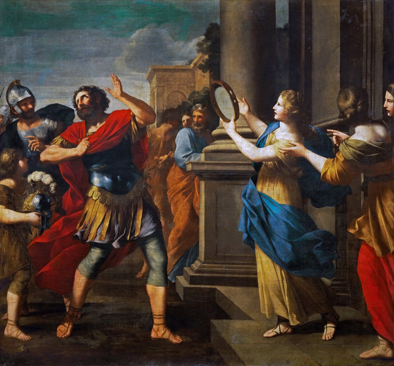 Jephtha's Daughter by Giovanni Francesco Romanelli
