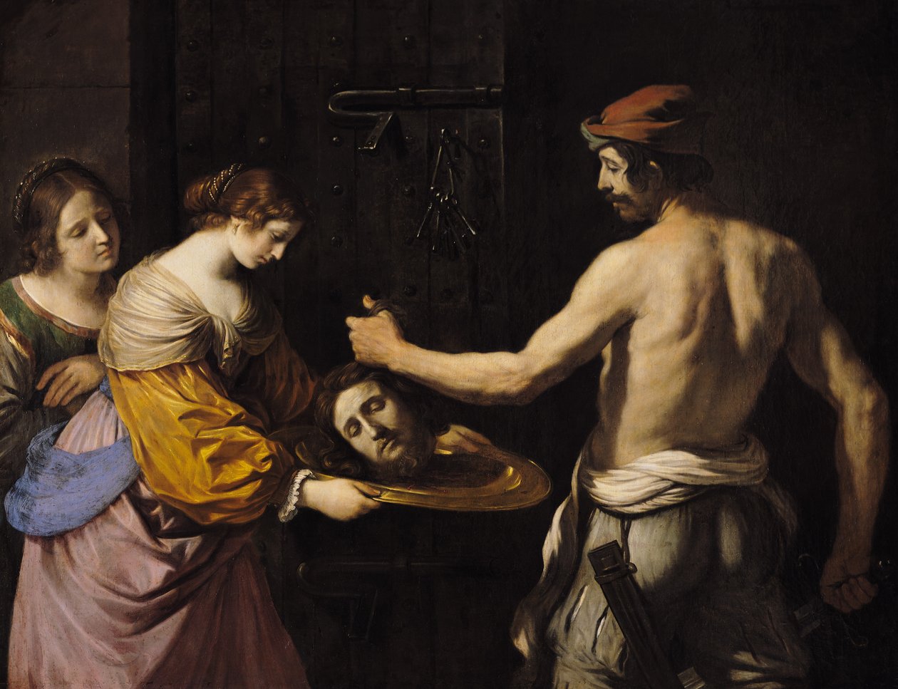 Salome Receiving the Head of St. John the Baptist by Giovanni Francesco Barbieri
