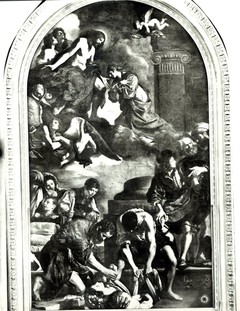 The Burial of Saint Petronilla by Giovanni Francesco Barbieri