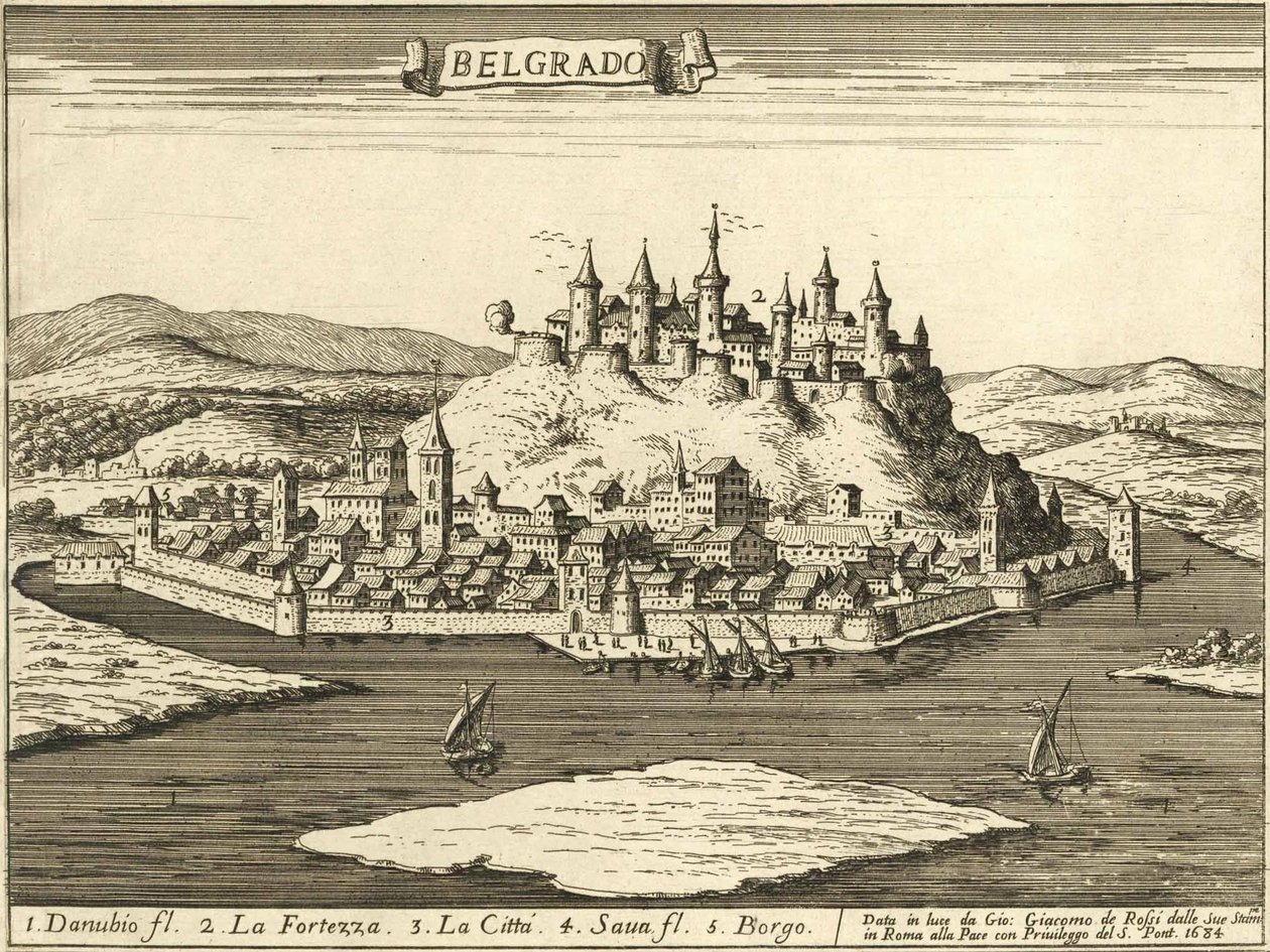 Belgrade Fortress by Giovanni Giacomo De Rossi