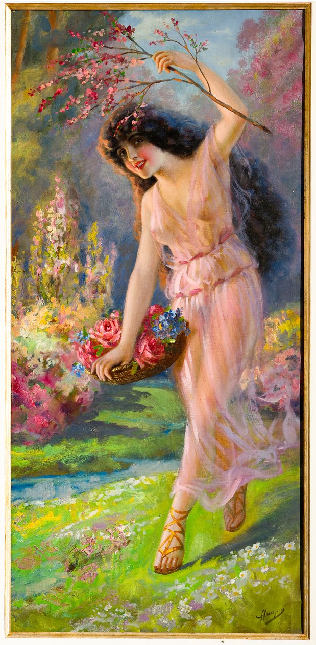 Young Nymph by Giovanni Guerzoni
