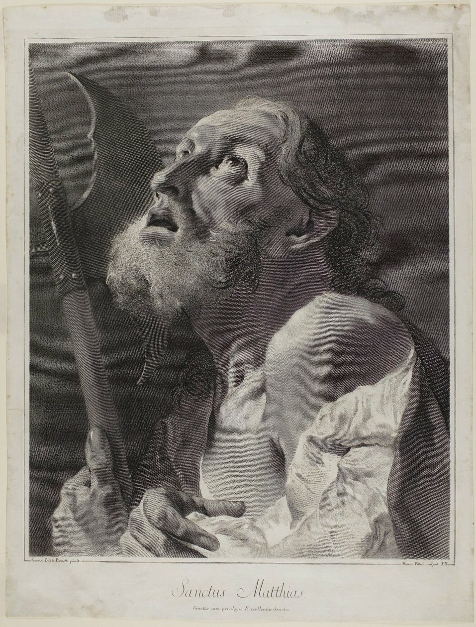 God the Father and Eleven of the Twelve Apostles by Giovanni Marco Pitteri