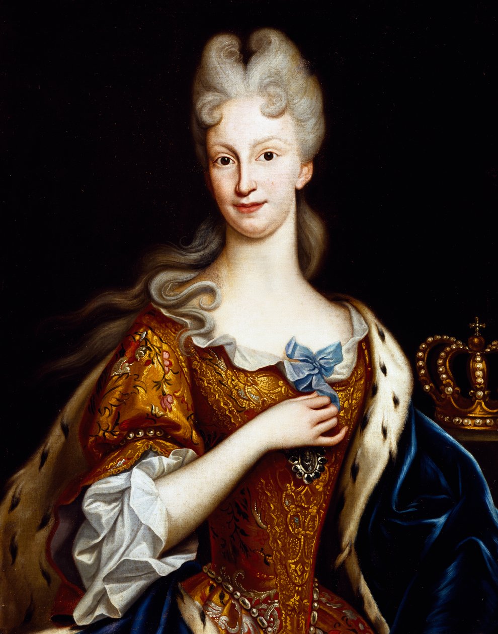 Portrait of Elisabeth Farnese by Giovanni Maria delle called Mulinaretto Piane