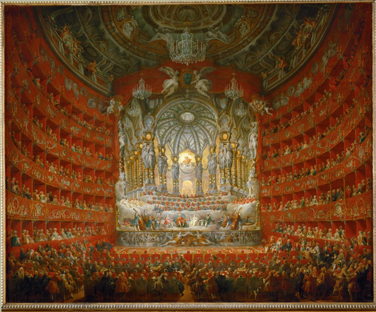 Musical Festival by Giovanni Paolo Pannini or Panini