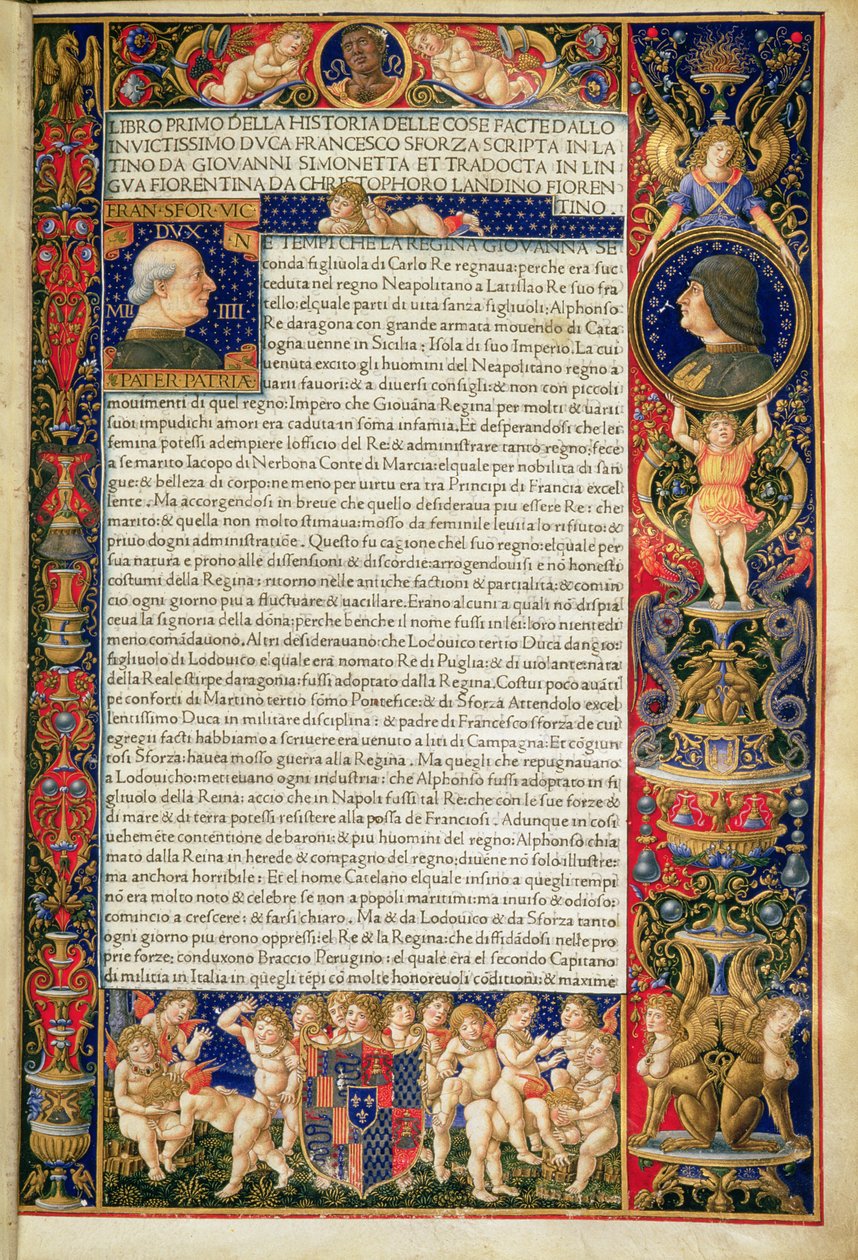 Frontispiece of deluxe copy of 