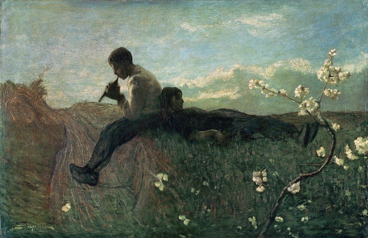 Idyll by Giovanni Segantini