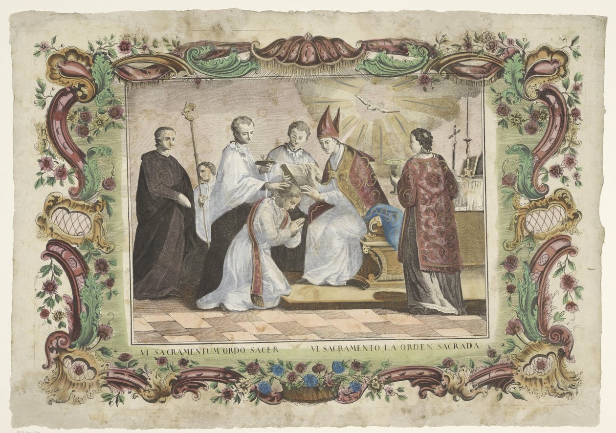 The Sacrament of Priesthood by Giovanni Volpato