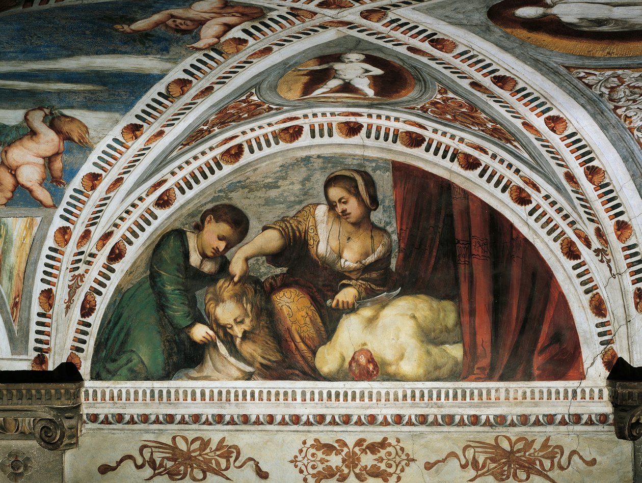 Story of Judith and Holofernes (detail) by Girolamo Romanino