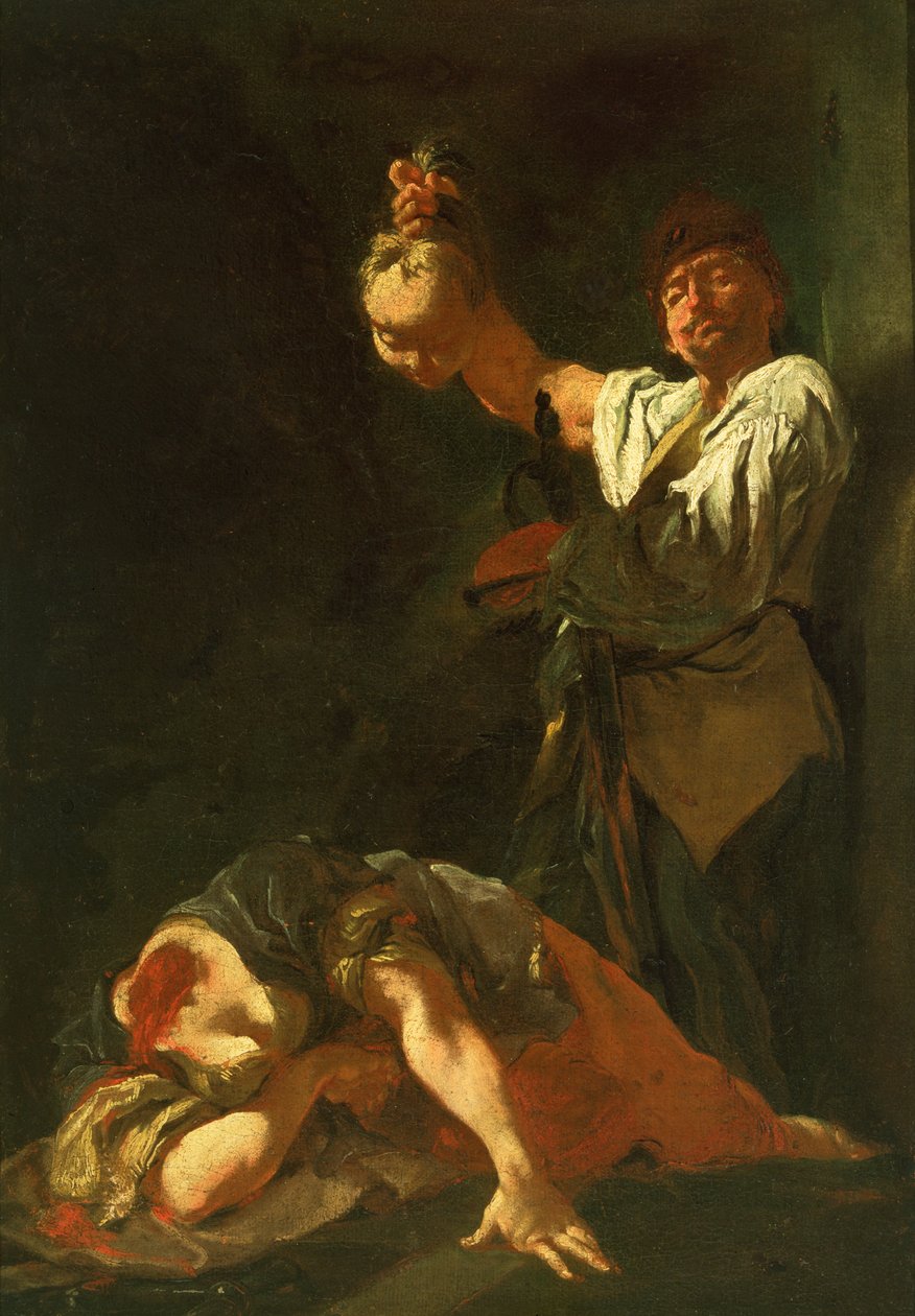 The Beheading of St. Eurasia by Giulia Lama: Fine art print