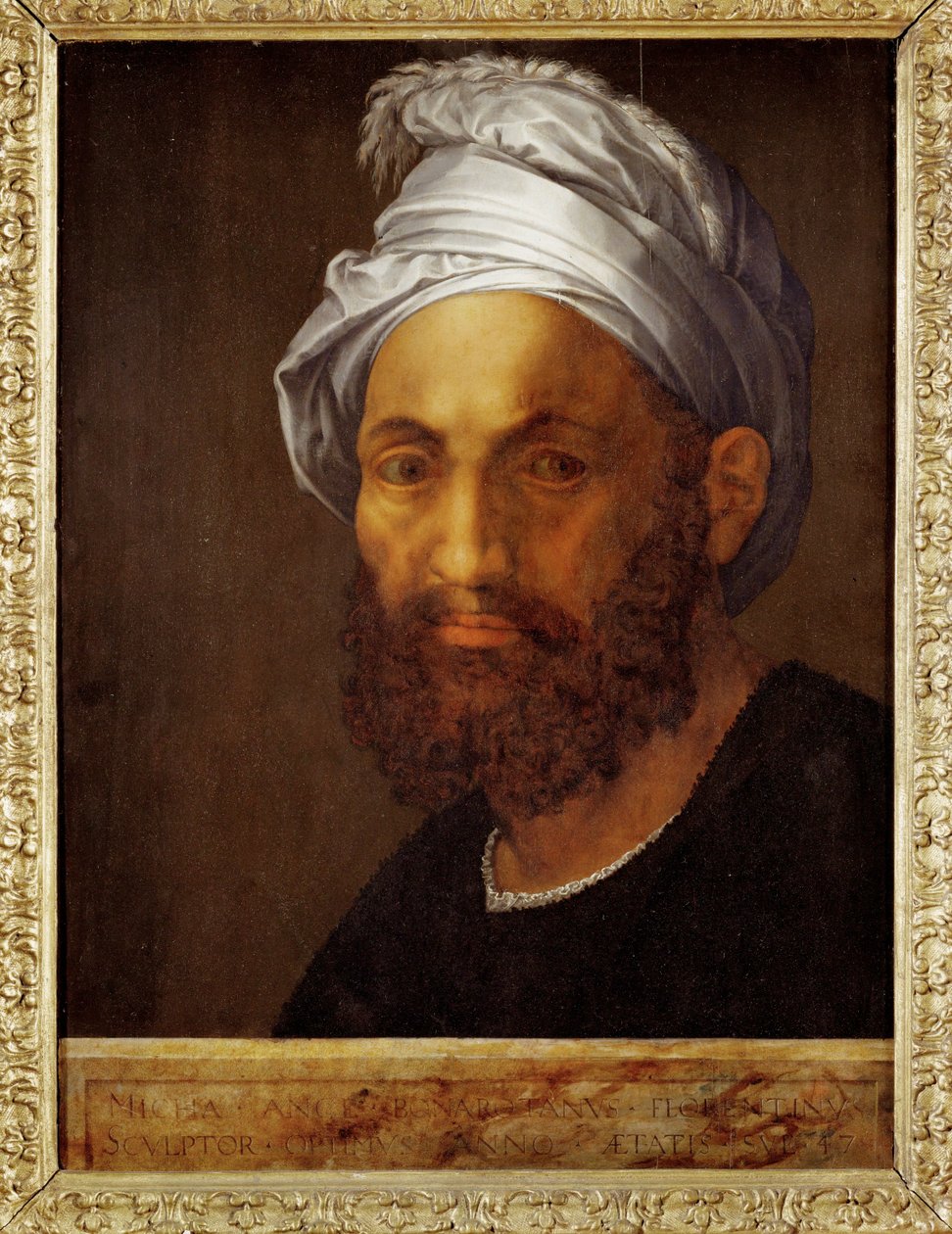 Portrait of Michelangelo by Giuliano Bugiardini