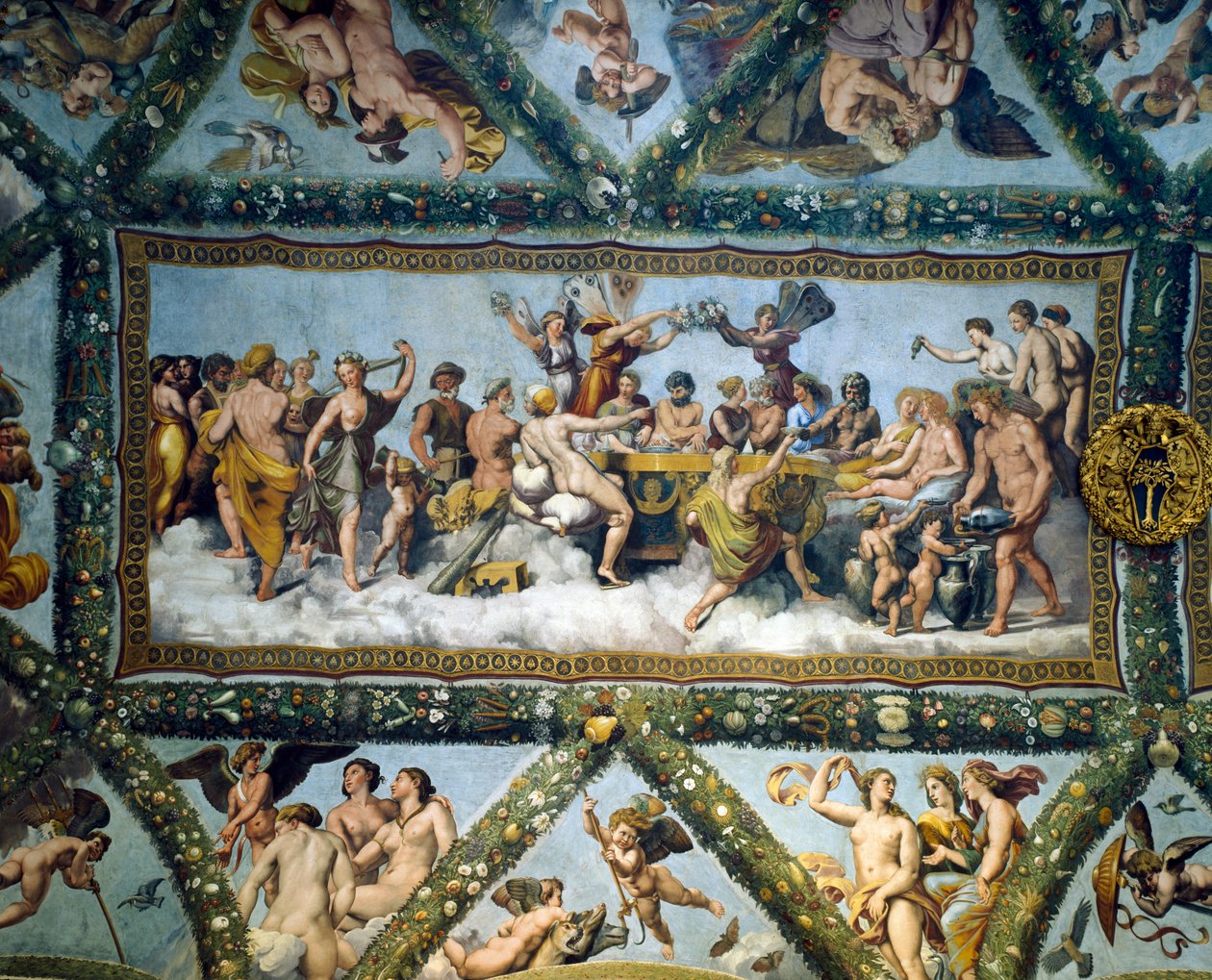 The Marriage of Cupid and Psyche, from the ceiling of the 