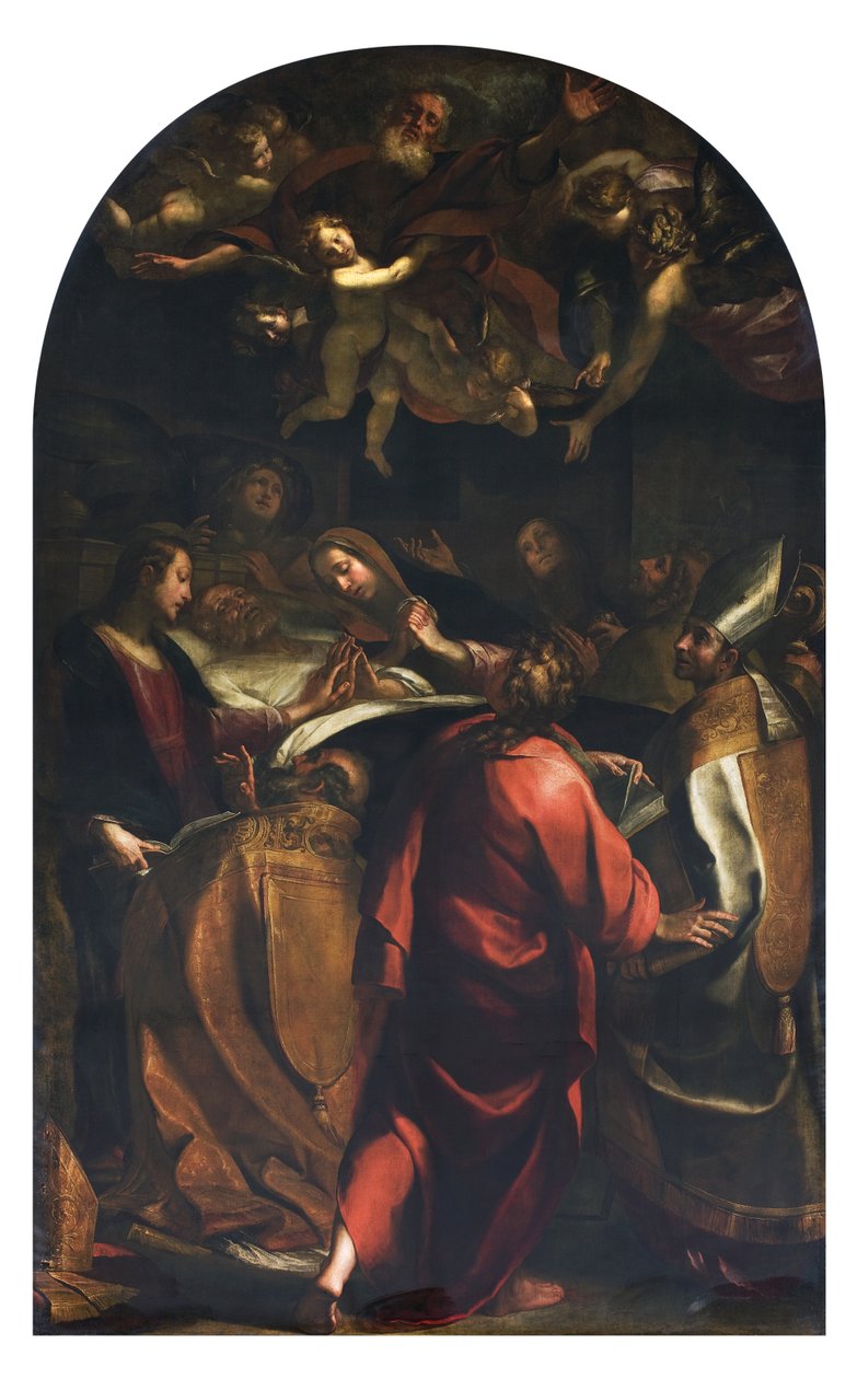 The Agony of Saint Joseph by Giulio Cesare Procaccini