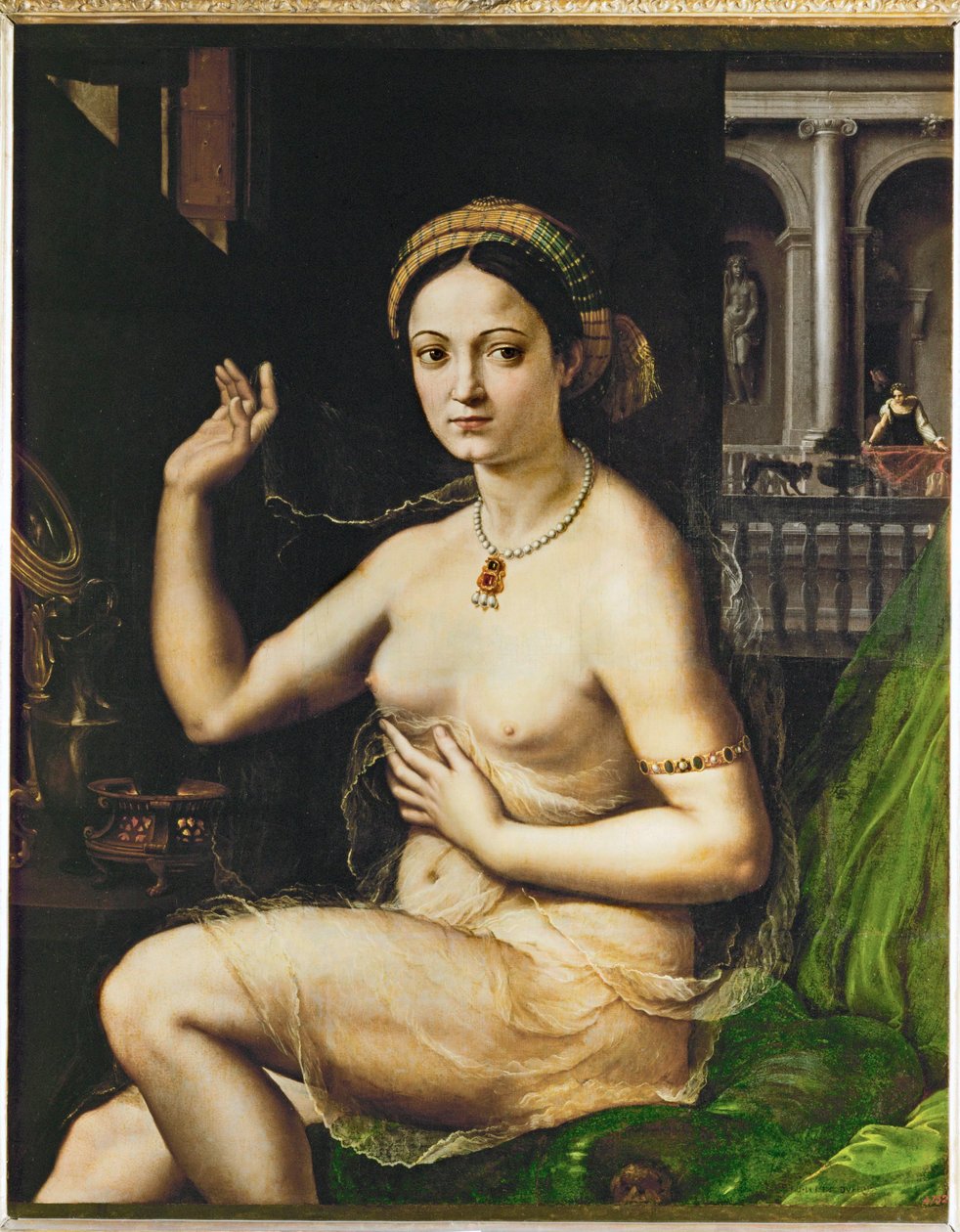 Lady at Her Toilet by Giulio Romano