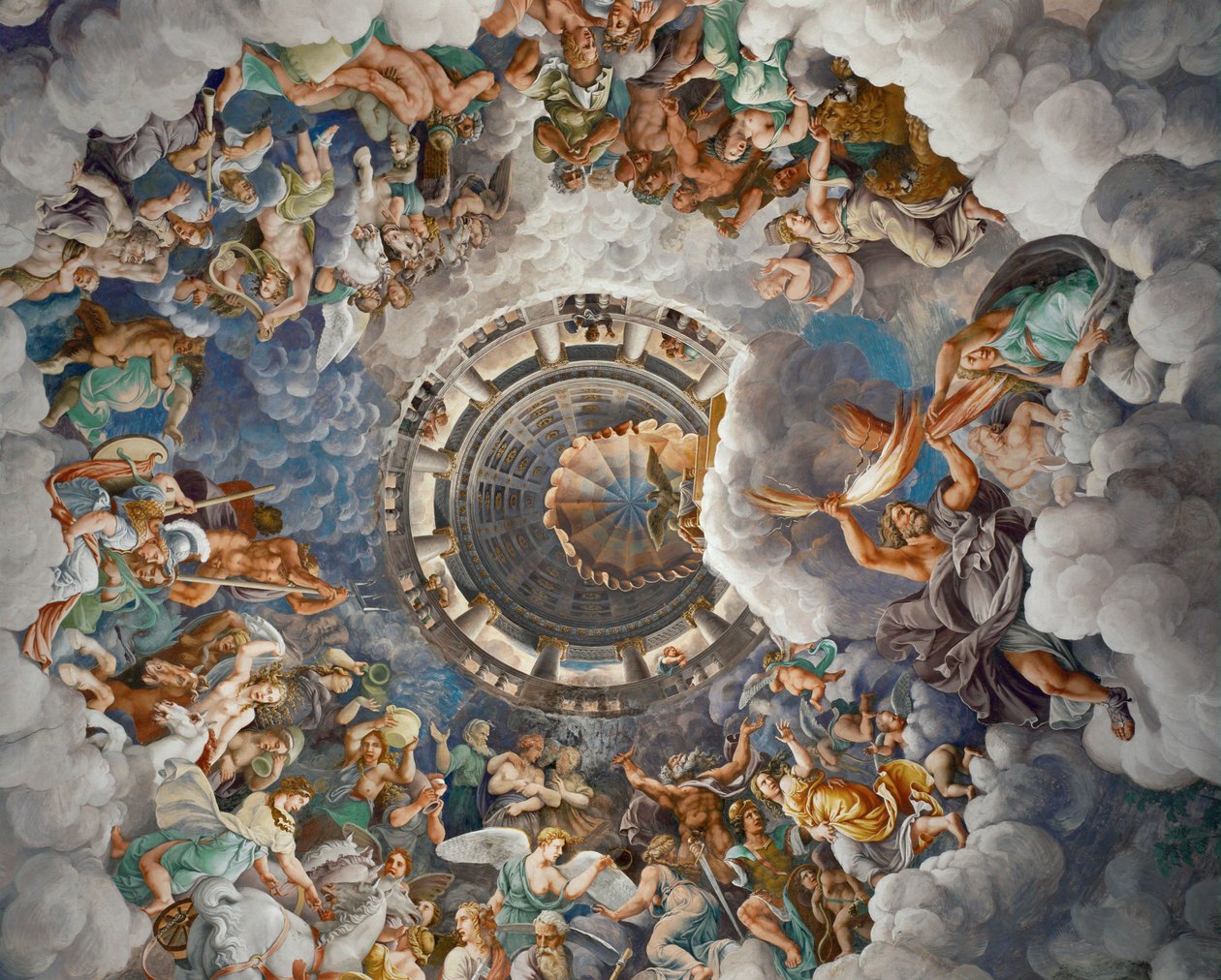 Olympus, Seat of the Gods by Giulio Romano