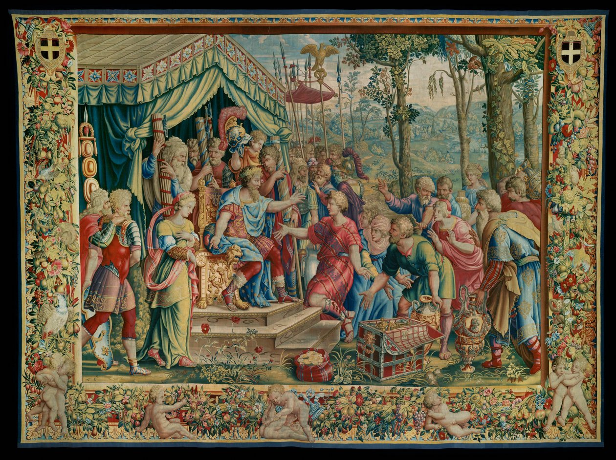 The History of Scipio: The Continence of Scipio by Giulio Romano