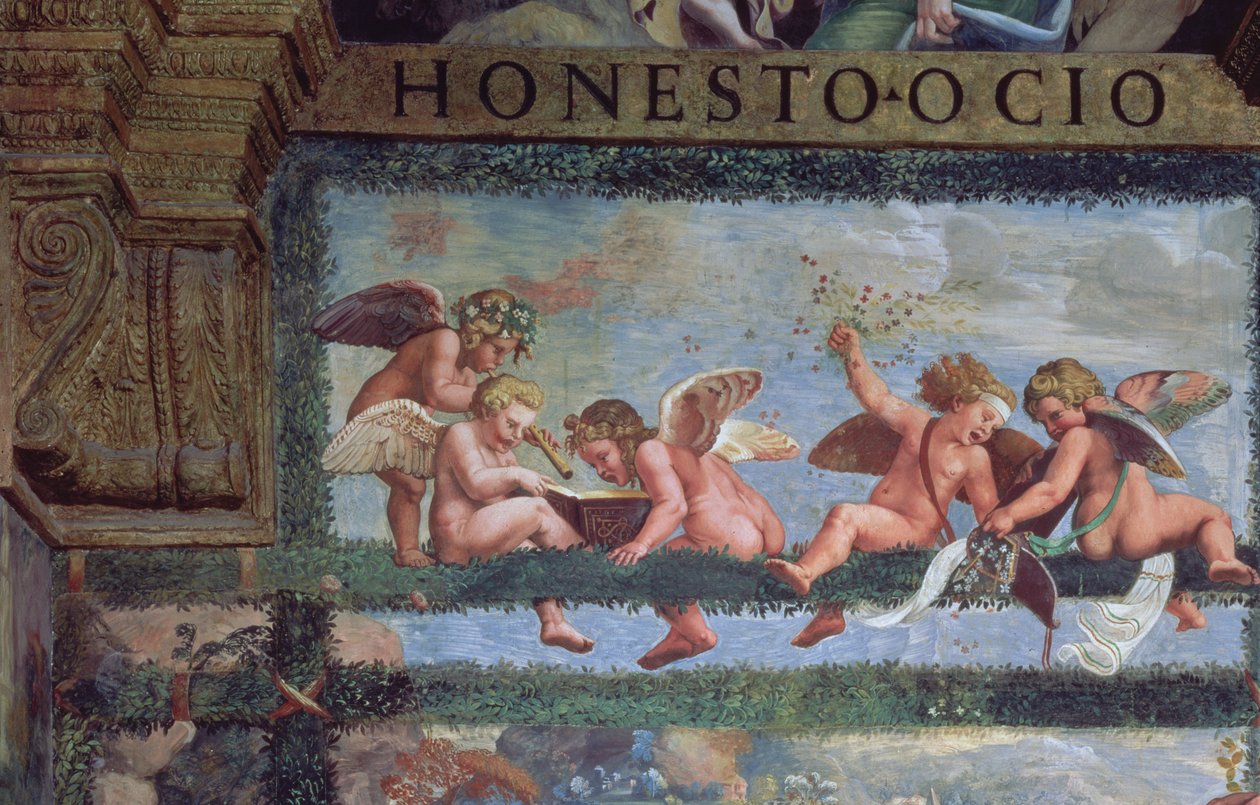 The Rustic Banquet (detail) by Giulio Romano